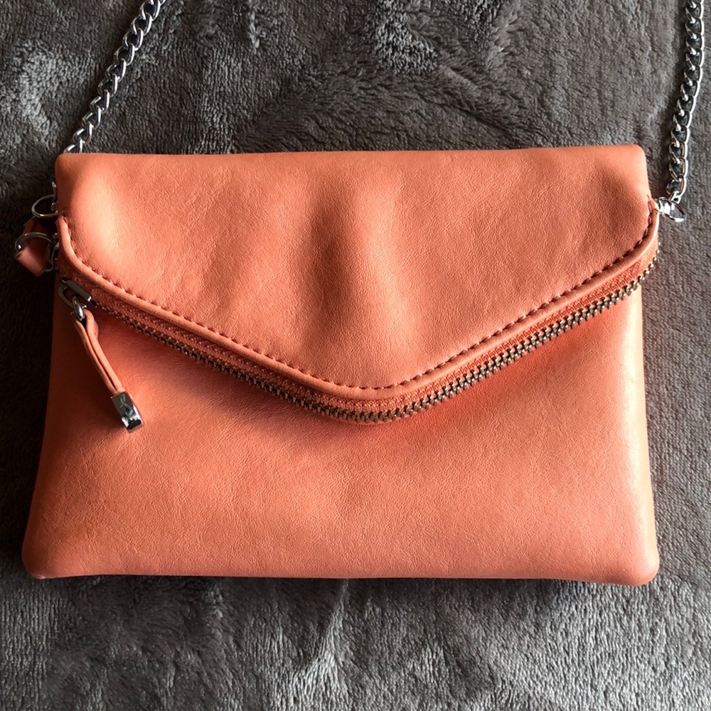 Coral crossbody bag